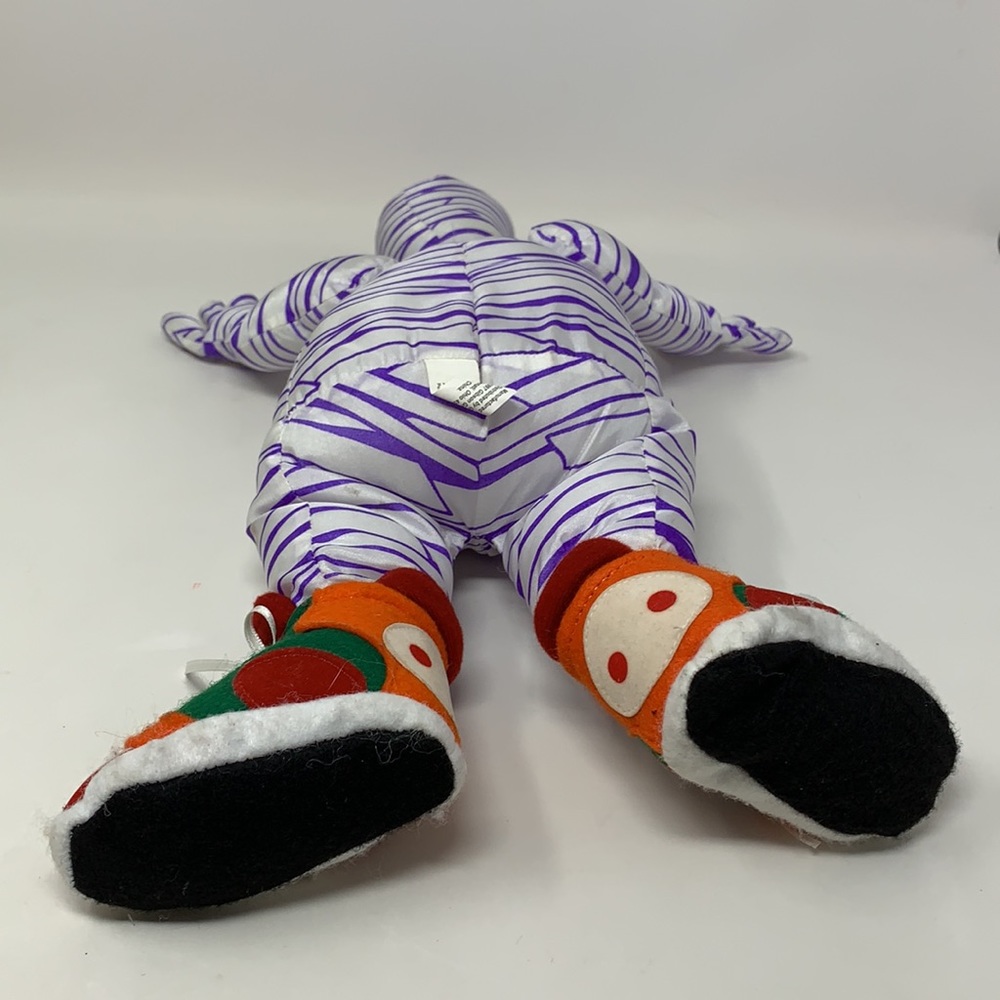 Vintage 1997 Monster Bash Gibson Greetings mummy Halloween stuffed doll RARE - Picture 9 of 17